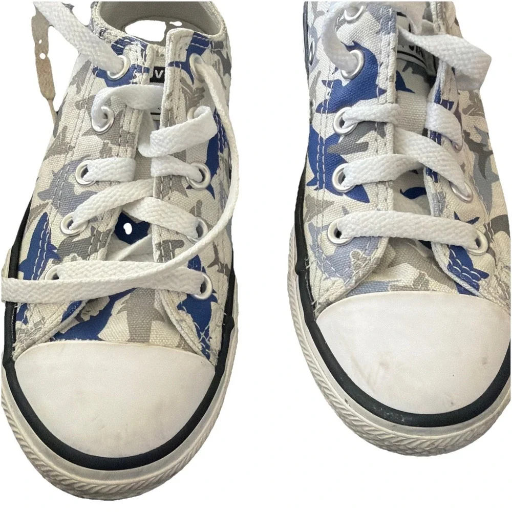 Converse All Star Shark Oceania Retro Preppy Low Top Kids Youth 12 (29)  Sneaker - Picture 11 of 11